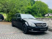 Gebraucht Mercedes C200 Elegance 136 PS (100 kW) 2010 Schwarz Kombi