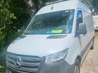 Gebraucht Mercedes Sprinter 163 PS (119 kW) 2019 Grau Van
