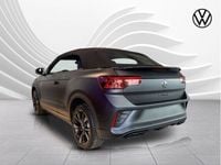 Gebraucht VW T-Roc Cabriolet R-line 150 PS (110 kW) 2024 Schwarz (deep black matt) Cabrio