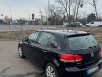 Gebraucht VW Golf VI 102 PS (75 kW) 2009 Schwarz Kleinwagen