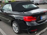 gebraucht BMW 218 d Cabrio Automatik Scheckheft Harmann-Kardon