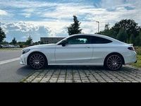 Gebraucht Mercedes C300 AMG line 258 PS (189 kW) 2019 Weiß Coupé