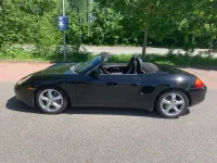 Gebraucht Porsche Boxster 228 PS (167 kW) 2001 Schwarz Cabrio