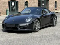 Gebraucht Porsche 911 Turbo Cabriolet 540 PS (397 kW) 2016 Tiefschwarzmetallic Cabrio