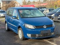Gebraucht VW Touran Trendline 105 PS (77 kW) 2011 Blau Van / Kleinbus