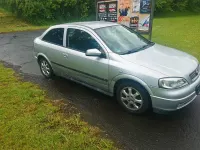 Gebraucht Opel Astra 101 PS (74 kW) 2003 Silber Kleinwagen