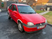 Gebraucht Opel Corsa 60 PS (44 kW) 1997 Rot Kleinwagen