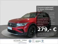 Gebraucht VW Tiguan Sportline 150 PS (110 kW) 2022 Rot SUV