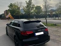 Usata Audi A3 Design 150 CV (110 kW) 2017 Nero Berlina