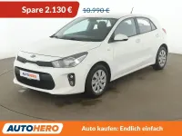 Używany Kia Rio Attract 84 KM (61 kW) 2018 Biały Sedan/Limuzyna