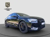 Gebraucht Audi e-tron S-Line 300 kW (408 PS) 2023 Mythosschwarz metallic SUV