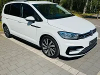 Gebraucht VW Touran Sound 150 PS (110 kW) 2017 Weiß Van / Kleinbus