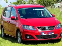 Używany Seat Alhambra 150 KM (110 kW) 2015 Czerwony Minivan