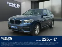Gebraucht BMW X3 Advantage 190 PS (139 kW) 2019 Blau / phytonicblau (metallic) SUV