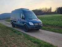 Gebraucht Mercedes Sprinter 130 PS (95 kW) 2008 Blau Van