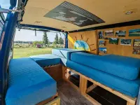 Gebraucht VW T4 68 PS (50 kW) 1997 Blau Van