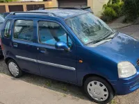 Gebraucht Opel Agila 58 PS (42 kW) 2002 Blau Van / Kleinbus