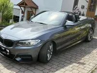 Brugt BMW M235 326 HK (239 kW) 2015 Grå Cabriolet