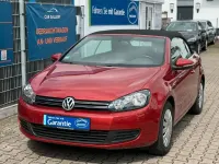 Gebraucht VW Golf Cabriolet Basis 105 PS (77 kW) 2013 Rot Cabrio