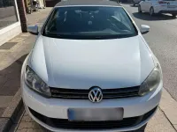 Gebraucht VW Golf Cabriolet Life 140 PS (102 kW) 2012 Weiß Cabrio