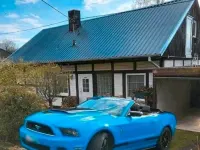 Gebraucht Ford Mustang 315 PS (231 kW) 2014 Blau Cabrio