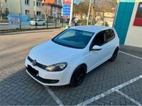 Gebraucht VW Golf VI 122 PS (89 kW) 2010 Weiß Kleinwagen
