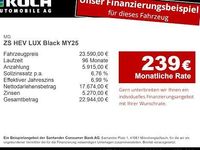 Gebraucht MG ZS 197 PS (144 kW) 2025 Schwarz Limousine