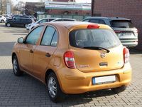 Gebraucht Nissan Micra Visia 80 PS (58 kW) 2011 Orange Kleinwagen