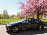 Gebraucht Tesla Model S 266 kW (362 PS) 2013 Grün Kleinwagen