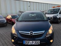 Gebraucht Opel Zafira Tourer Edition 140 PS (102 kW) 2012 Blau Van / Kleinbus
