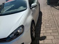 Gebraucht VW Golf Cabriolet LOUNGE 125 PS (91 kW) 2016 Weiß Cabrio