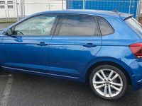 Gebraucht VW Polo Highline 95 PS (69 kW) 2021 Blau Kleinwagen