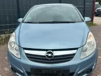 Gebraucht Opel Corsa 80 PS (58 kW) 2010 Blau Kleinwagen