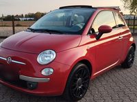 Second-hand Fiat 500C 69 CP (50 kW) 2009 Roșu Cabrio