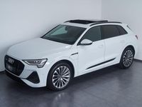 Gebraucht Audi e-tron S-Line 300 kW (408 PS) 2021 Weiß SUV