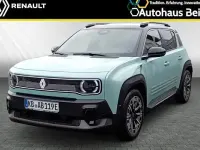 Neu Renault 4 E-Tech Iconic 110 kW (150 PS) 2025 Hautsdefrancegrün, black pe SUV
