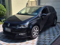 Gebraucht VW Polo Comfortline 86 PS (63 kW) 2009 Schwarz Kleinwagen
