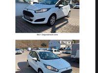 Gebraucht Ford Fiesta 69 PS (50 kW) 2014 Weiß Kleinwagen