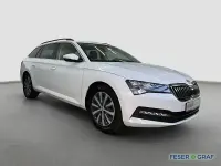 Gebraucht Skoda Superb 200 PS (147 kW) 2022 Moon weiss perleffekt Kombi