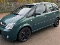 Gebraucht Opel Meriva 101 PS (74 kW) 2003 Grün Van / Kleinbus