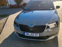 Gebraucht Skoda Superb SportLine 220 PS (161 kW) 2018 Grau Kombi