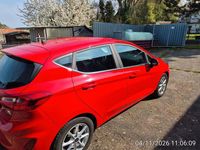 Gebraucht Ford Fiesta Titanium 101 PS (74 kW) 2017 Rot Limousine