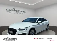 Gebraucht Audi A5 Sportback S-Line 204 PS (150 kW) 2023 Ibisweiß Kleinwagen