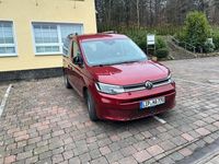 Gebraucht VW Caddy Style 122 PS (89 kW) 2021 Rot Van / Kleinbus