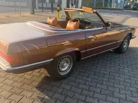 Gebraucht Mercedes SL450 215 PS (158 kW) 1977 Braun Cabrio