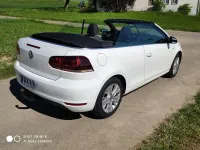 Gebraucht VW Golf Cabriolet Life 122 PS (89 kW) 2013 Weiß Cabrio