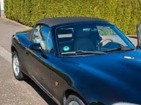 Gebraucht Mazda MX5 110 PS (80 kW) 2000 Schwarz Cabrio