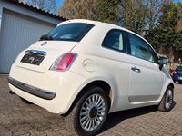 Gebraucht Fiat 500 Lounge 86 PS (63 kW) 2011 Weiß Kleinwagen
