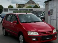 Gebraucht Mitsubishi Space Star 82 PS (60 kW) 2001 Rot Van / Kleinbus