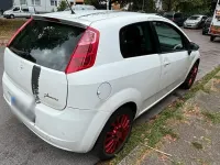 Gebraucht Fiat Punto 95 PS (69 kW) 2009 Weiß Kleinwagen